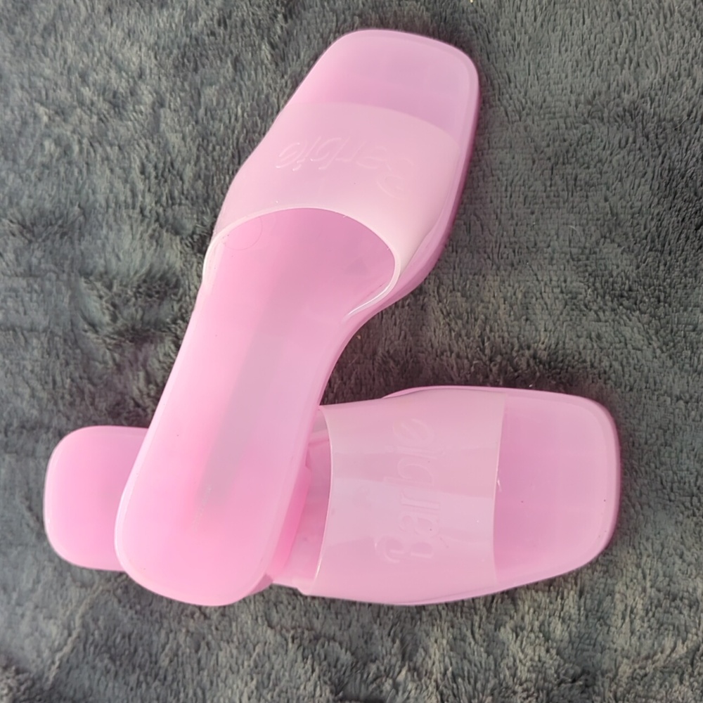 Barbie Jelly Shoes Heels - Size 10